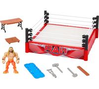 WWE Knuckle Crunchers Rebound Ring Playset & Figure