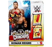 WWE Knuckle Crunchers: Roman Reigns 3.25" Figure Age 6+ Mattel JCH72