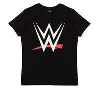 WWE Logo T-Shirt, Kids, 3-15 Years, Black, Official Merchandise
