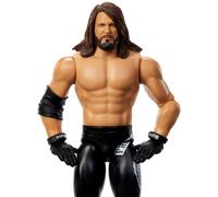 Mattel WWE AJ Styles Action Figure, Main Event Series #154 6-inch Collectible with 10 Articulation Points & Life-Like Look, JCV43