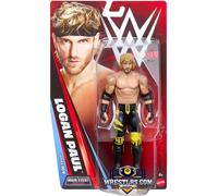 Mattel WWE Logan Paul Action Figure, Main Event Series #164, 6-inch Collectible Superstar with 14 Articulation Points & Life-Like Look, JHJ08