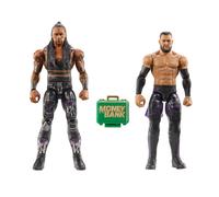 Mattel WWE Main Event Championship Showdown 2-Pack Action Figures & Accessory, Series #20 Damian Priest & Finn Balor Collectible Set, JCV72