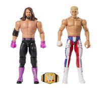 Mattel Action Figure 2-Pack WWE Main Event Showdown Series 22 Cody Rhodes vs AJ Styles, 6-inch