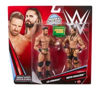 Mattel WWE Main Event Showdown La Knight Vs Seth Rollins (2 Pieces)