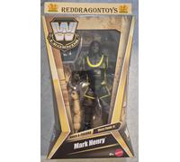 WWE MATTEL ELITE LEGENDS MARK HENRY WRESTLING FIGURE NEW SEALED