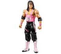WWE MATTEL GCB67 WWE SummerSlam Bret Hitman Hart Action Figure in 6-inch Scale with Articulation & Ring Gear, Multicoloured