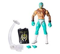 WWE MATTEL GCL54 WWE Elite Collection Rey Mysterio Deluxe Action Figure with Realistic Facial Detailing, Iconic Ring Gear & Accessories, Multicoloured