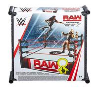 WWE MATTEL GDB87 WWE RAW Superstar Ring with Authentic Decoration, Multi-Colour, 14 Inch