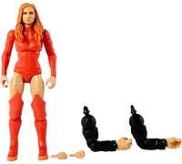 WWE MATTEL Sasha Banks Survivor Series Elite Collection Action Figure Rick Rude Build-A-Figure Parts, Collectible Gift for Ages 8 Years Old & Up, Multicolor