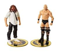 WWE MATTEL Stone Cold Steve Austin vs Mankind Championship Showdown 2 Pack 6 in Action Figures High Flyers Battle Pack for Ages 6 Years Old and Up