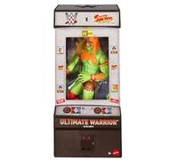 WWE Mattel x Street Fighter Ultimate Warrior As Blanka Action Figure, 6-inch Elite Collectible Wrestling Series Mashup, Highly Articulated with Accessories, Ages 8+, JLD78
