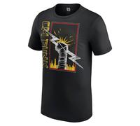 WWE Men's CM Punk T-Shirt in Black | Size: XL WWE Black XL