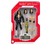 WWE Monday Night Wars Ultimate Edition Bret Hart Action Figure, Black Pink