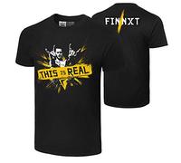 WWE NXT Finn Balor This is Real Authentic T-Shirt, S Black