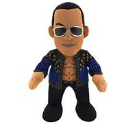 WWE Old School The Rock 10" Plush Figure - A Wrestling Legend for Play or Display
