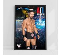 WWE Print - Austin Theory Crowd Poster (21cm x 29.7cm - A4)