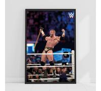 WWE Print - Triple H in Ring Poster Wrestling Wall Art (21cm x 29.7cm - A4)