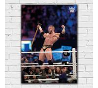 WWE Print - Triple H in Ring Poster Wrestling Wall Art (42cm x 59.4cm - A2)