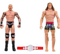 WWE Randy Orton and Riddle Championship Showdown 2-Pack 6-inch Action Figures Friday Night Smackdown Battle Pack for Ages 6 Years Old and Up, HLL77