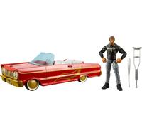 WWE Lucha Low Rider Vehicle Set with Rey Mysterio Main Event Action Figure & Toy Car