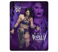 WWE Rhea Ripley Main Event Champions Bedding Super Soft Throw Blanket, 46 in x 60 in, (Official Licensed Product) by Franco Collectibles