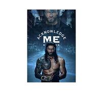 WWE Roman Reigns Professional Wrestler Poster Canvas Poster Bedroom Decor Sports Landscape Office Room Decor Gift Unframe-style 12x18inch(30x45cm)