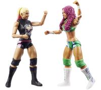 WWE Sasha Banks vs Alexa Bliss Championship Showdown 2 Pack 6 in Action Figures Monday Night RAW Battle Pack for Ages 6 Years Old and Up