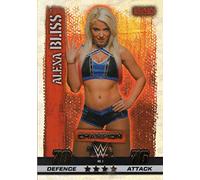 WWE SLAM ATTAX 10 - ALEXA BLISS CHAMPION TRADING CARD - WRESTLING