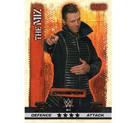WWE SLAM ATTAX 10 - THE MIZ CHAMPION TRADING CARD - WRESTLING
