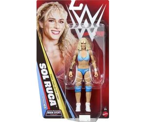 WWE Sol Ruca Mattel Main Event Basic Series 165 Wrestling Action Figure Toy Wrestler