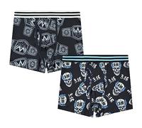 WWE Superstars Mens Boxer Briefs - John Cena, Roman Reigns, Undertaker, Rock, Stone Cold, Hulk Hogan - Mens 2 Pack Underwear, Multi, L