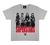 WWE Superstars T-Shirt, Kids, 5-15 Years, Grey, Official Merchandise