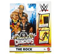 WWE The Rock Knuckle Crunchers 4 Toy Wrestling Action Figure