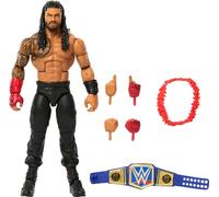 WWE Top Picks Elite Action Figure & Accessories Set, Roman Reigns 6-inch Collectible with Swappable Hands, Ring Gear & 25 Articulation Points, HTX76