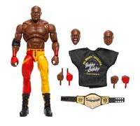 WWE Ultimate Edition Action Figure & Accessories, 6-inch Bobby Lashley Collectible Set, Swappable Heads & Hands, Entrance Gear & 30 Articulation Points, HWP52