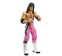 WWE Ultimate Edition Action Figure Bret “Hit Man” Hart Legends Collectible with Interchangeable Accessories, Extra Heads and Swappable Hands, HLN20