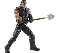 WWE Undertaker Top Picks Elite Collection Action Figure with Boneyard Match Accessories, 6-inch Posable Collectible Gift for WWE Fans Ages 8 Years Old & Up