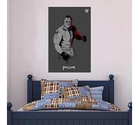 WWE Wall Mural - Brock Lesnar Graphic 2 Vinyl Decal Kids Mural Art (60cm x 40cm)