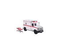 WWE Wrekkin' Slambulance Vehicle with Rolling Wheels & 8+ Parts; Ages 6 Years Old & Up, Premium-multi
