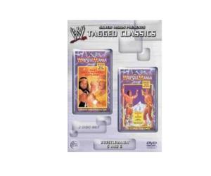 WWE WWF Wrestlemania 5 And 6 DVD Tagged Classics Wrestling New UK Silver Vision