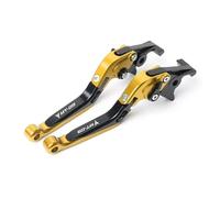 wweiwei Bull Horn Clutch Lever for MT-09/SR MT09 MT09SR 2014-2020 Motorcycle CNC Adjustable Folding Extendable Brake Clutch Levers Handle(C)