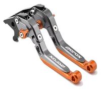 wweiwei Bull Horn Clutch Lever for NVX155 AEROX155 2015-2020 Motorcycle CNC Adjustable Folding Extendable Brake Clutch Levers Handle(A12)