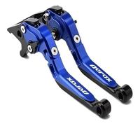 wweiwei Bull Horn Clutch Lever for NVX155 AEROX155 2015-2020 Motorcycle CNC Adjustable Folding Extendable Brake Clutch Levers Handle(A6)