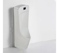WWERTYY Men's Flushing Urinal,Corner Urinals for Men Bathroom,Ceramic Urinals,Intelligent Sensor Toilet Splash-Proof Male Urinal,Commercial Washout Urinal,for Bathrooms, Hotels(Type B)
