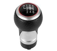 WWERTYY Shift Lever Knob for A4 B6 K for A5 8T for Q5 8R S for Line for Seat for Leon Mk1 for Passat for Golf 5/6 Speeds Car Gear Shift Knob Handball 12mm Car Gear Stick Knob(Red R123456)