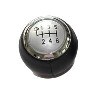 WWERTYY Shift Lever Knob for Toyota IQ AJ10 2009-2015 Car Gear Shift Knob Lever Change Gearbox Shifter Manual Selector Transmission Handle Car Gear Stick Knob(6 Speed Silver)