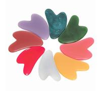 WWEsemeren 16 Pack Gua Sha Massage Tool Guasha Board Heart Shaped Gua Sha Facial Tools for Women Skin Care Face Body Relieve Muscle Tensions Reduce Puffiness