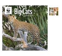 WWF, Big Cats Wall Calendar 2026 + FSC ECO-FRIENDLY DIARY
