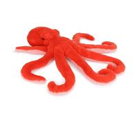 WWF - Octopus Plush Red one size
