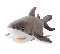 WWF Plush White Shark, Realistic Designed Plush Toy, Approximately 38 cm Tall and Wonderfully Soft